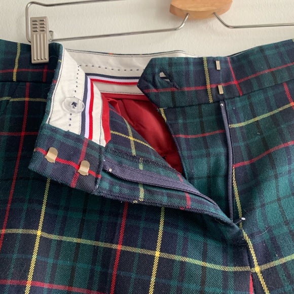 Tommy Hilfiger Size 14 Plaid Straight Leg Pants - Picture 3 of 7